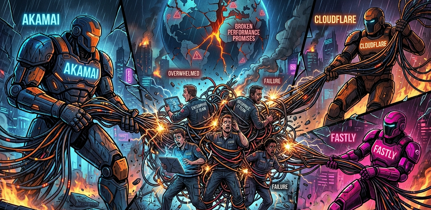 Is Multi-CDN Dead? Why Akamai vs Cloudflare vs Fastly Strategies Are Failing Most Enterprises